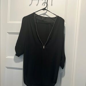 Elegant Black Women's Top